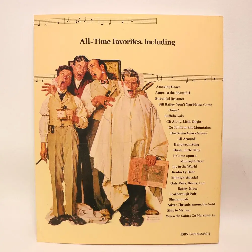 Normal Rockwell Family Songbook Paperback Collection Sheet Music Abrahms